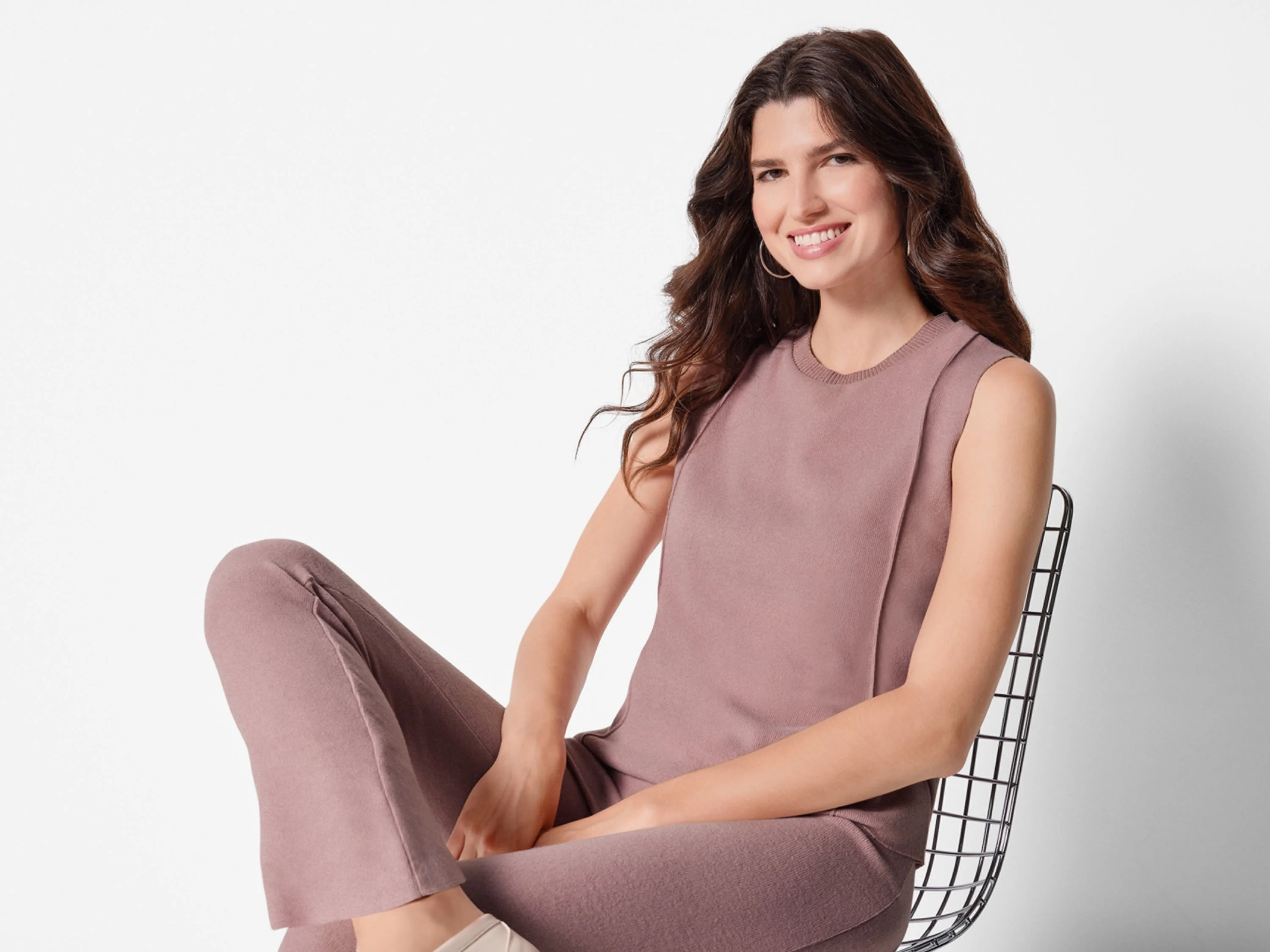 ESMARA® Damen Top Loungewear (Rose, S(36/38)) – Bild 2 von 3