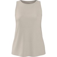 ESMARA® Damen Top mit Leinen (Beige, XS (32/34))