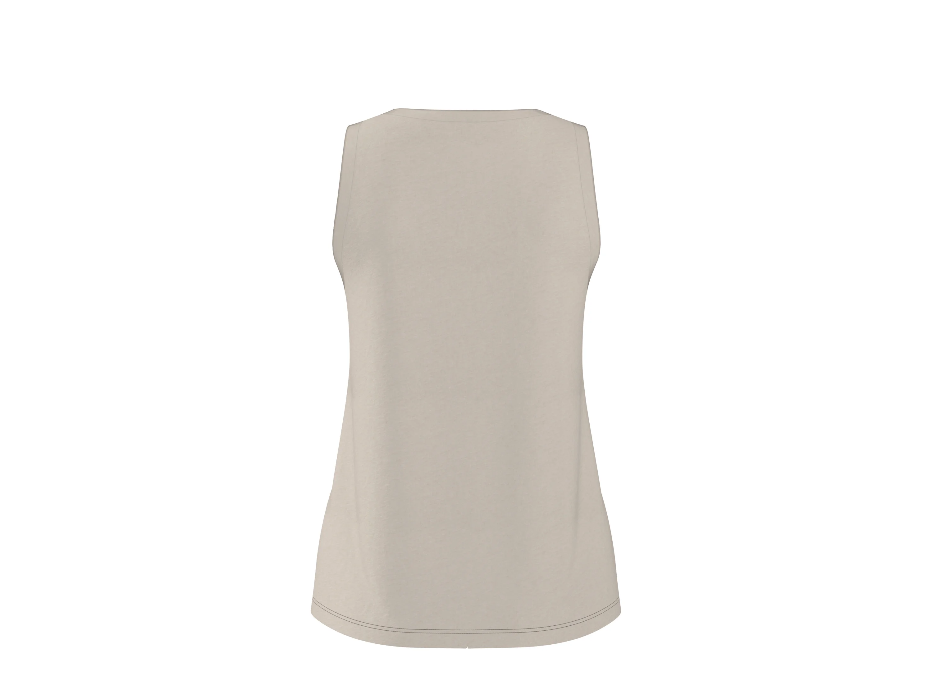 ESMARA® Damen Top mit Leinen (Beige, XS (32/34)) – Bild 3 von 4