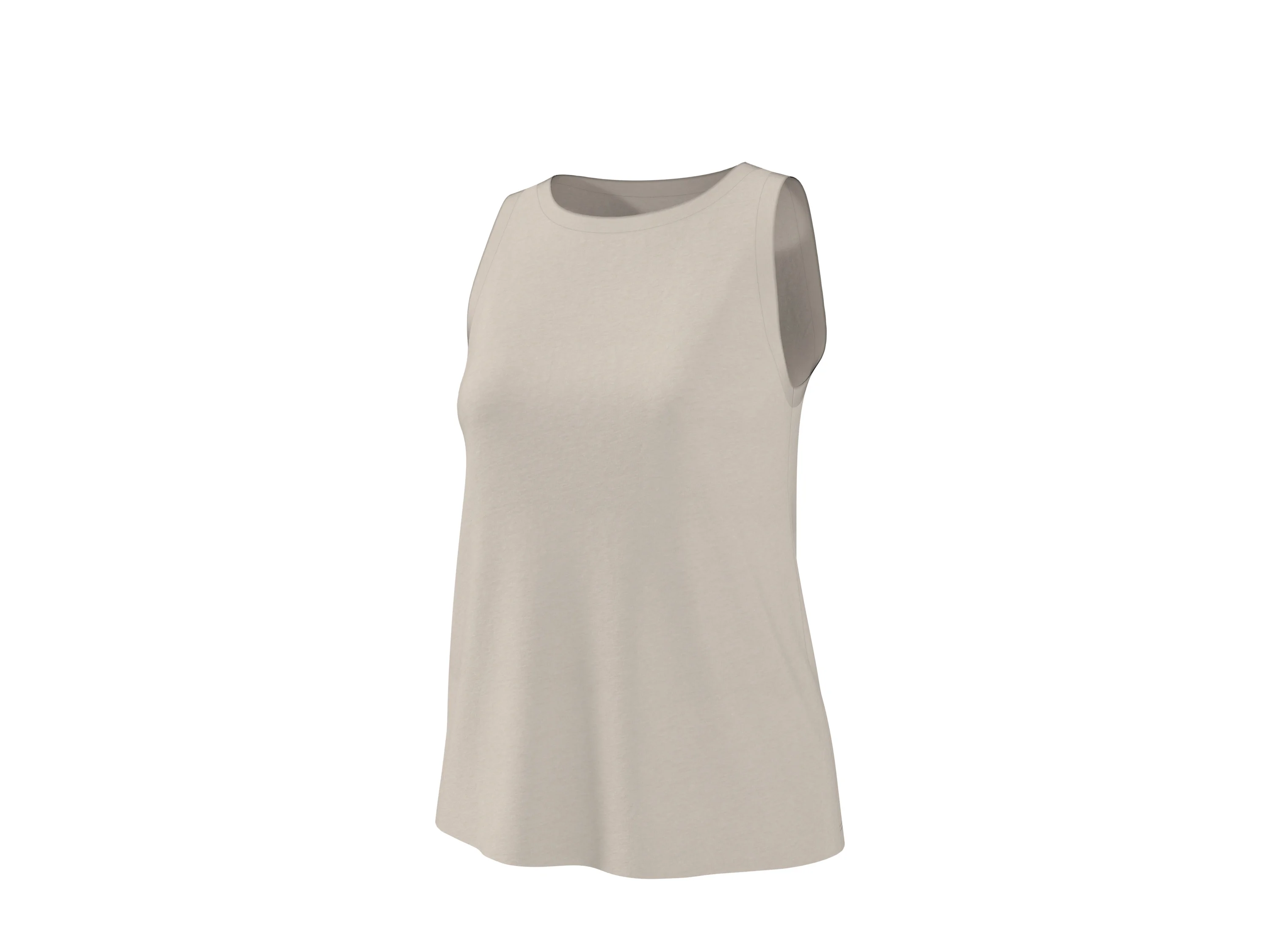 ESMARA® Damen Top mit Leinen (Beige, XS (32/34)) – Bild 4 von 4