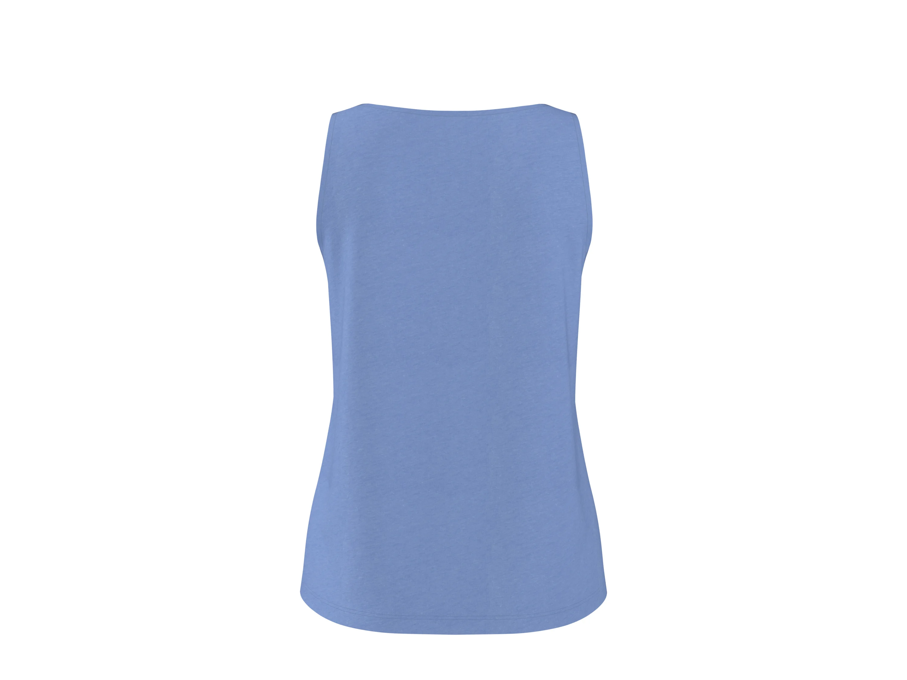 ESMARA® Damen Top mit Leinen (Blau, S (36/38)) – Bild 3 von 4