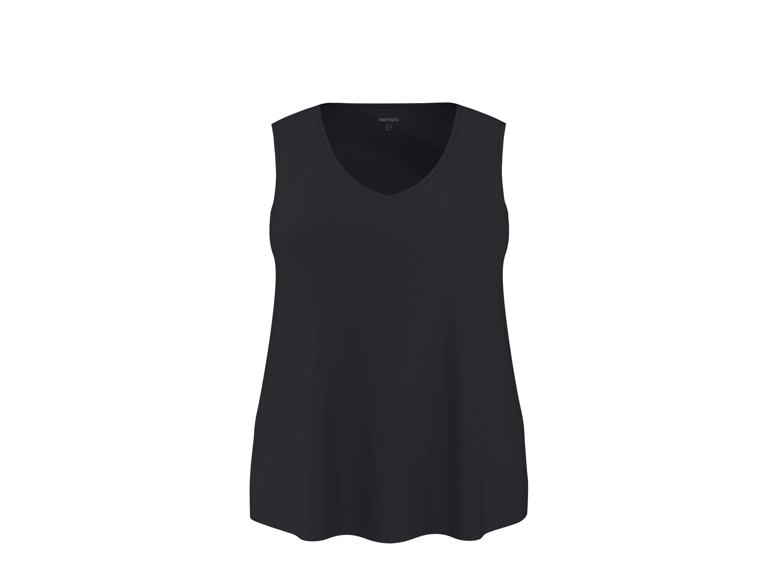 ESMARA® Damen Top (Schwarz, 3XL(56/58)) – Bild 3 von 4