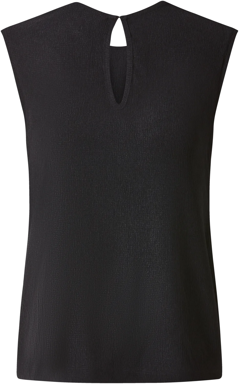ESMARA® Damen Top, mit modischer Crinkle-Optik (Schwarz, L(44/46)) – Bild 3 von 4
