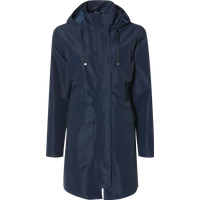 ESMARA® Damen Trenchcoat, wasserabweisendes Obermaterial (Navy, S(36/38))