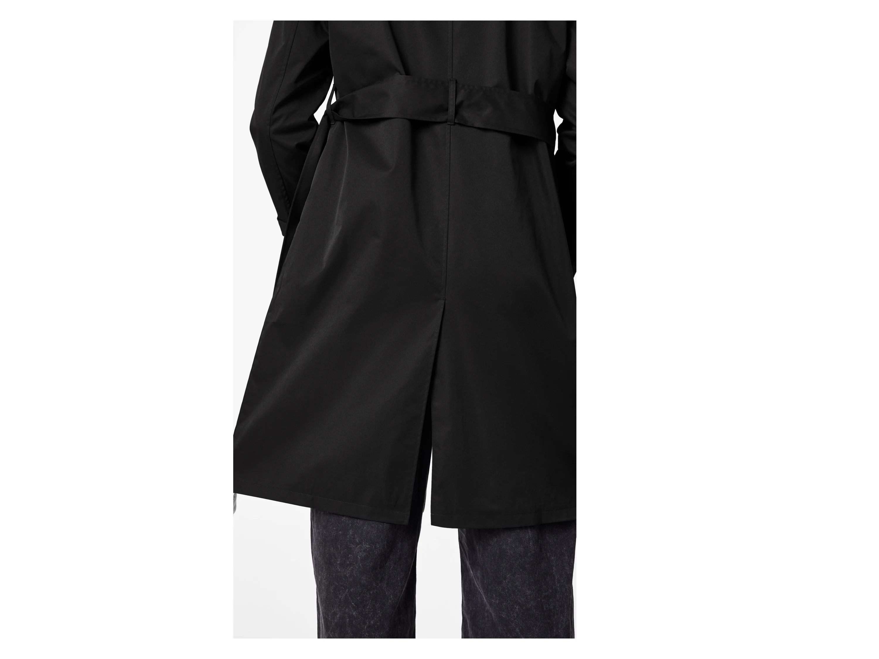 ESMARA® Damen Trenchcoat (Schwarz, M(40/42)) – Bild 4 von 4