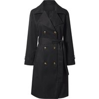 ESMARA® Damen Trenchcoat (Schwarz, L(44/46))