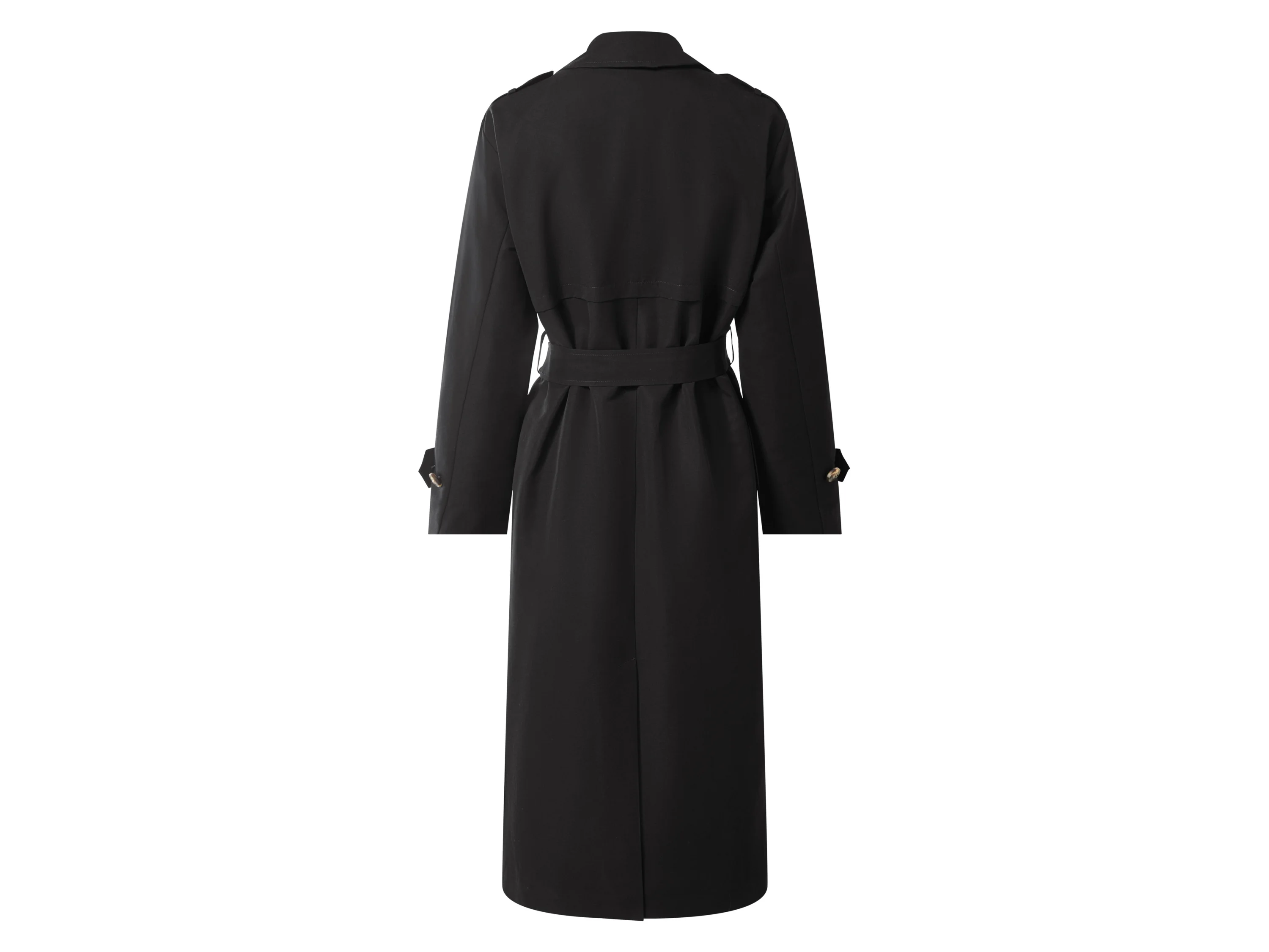 ESMARA® Damen Trenchcoat (Schwarz, S(36/38)) – Bild 3 von 4