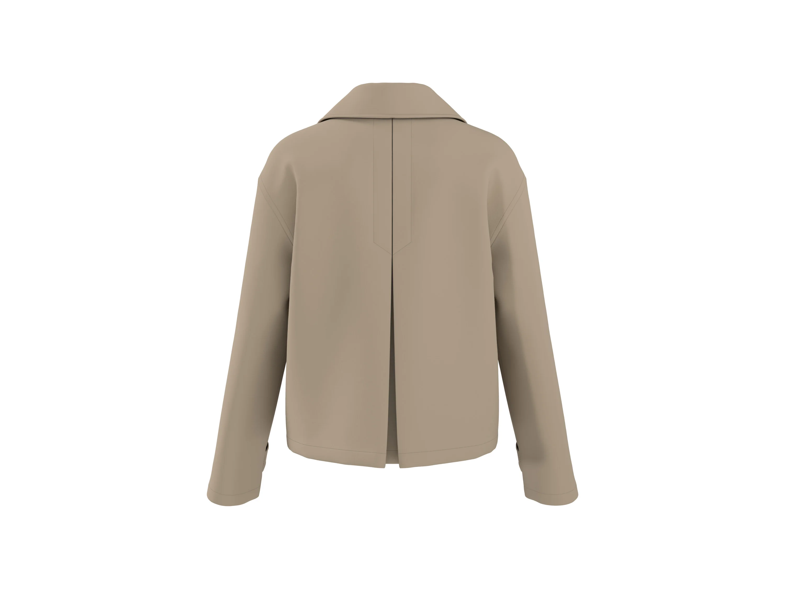 ESMARA® Damen Trenchjacke (Beige, 40) – Bild 3 von 4