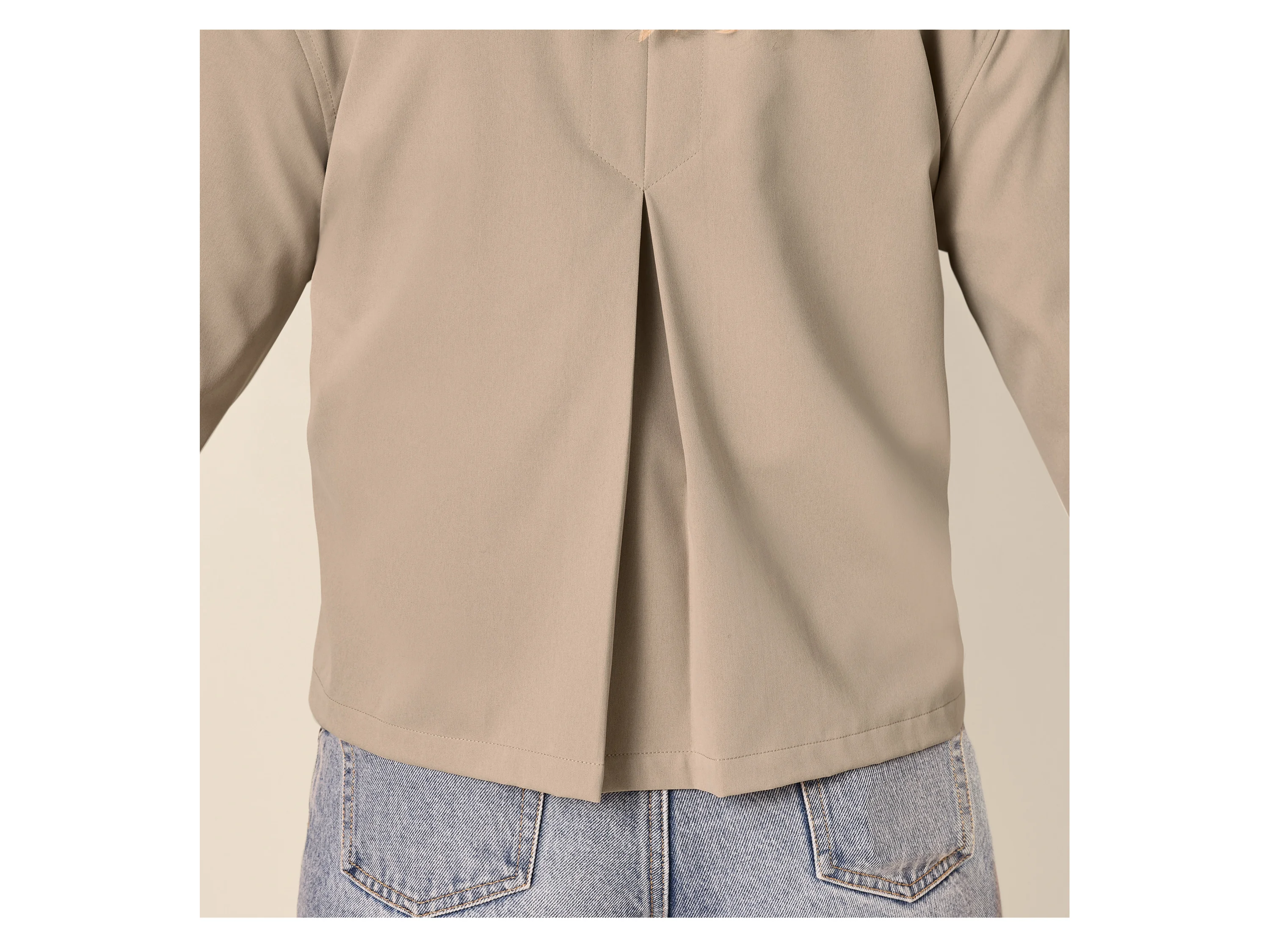 ESMARA® Damen Trenchjacke (Beige, 36) – Bild 4 von 4