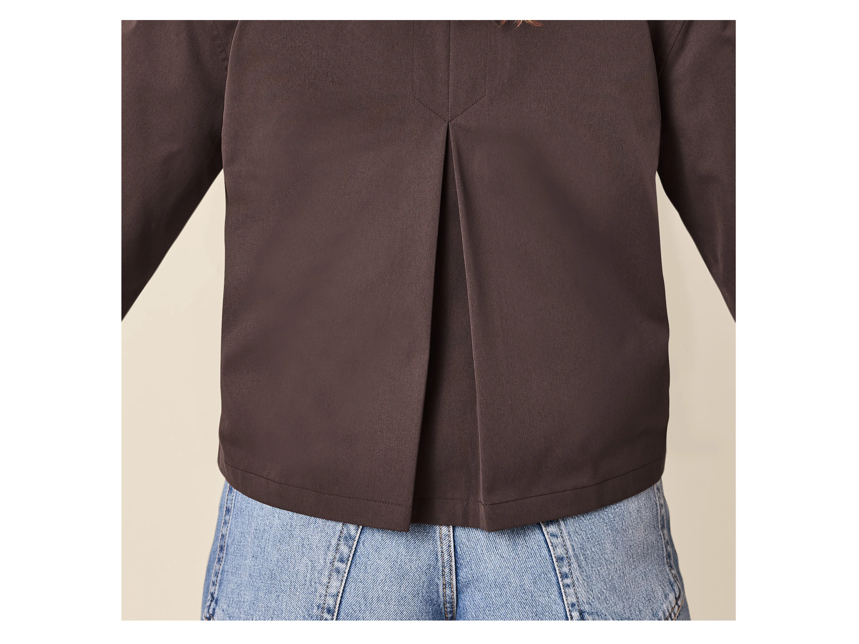 ESMARA® Damen Trenchjacke (Braun, 40) – Bild 4 von 4