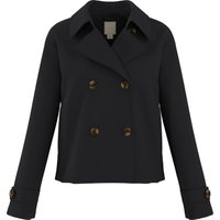 ESMARA® Damen Trenchjacke (Schwarz, 40)