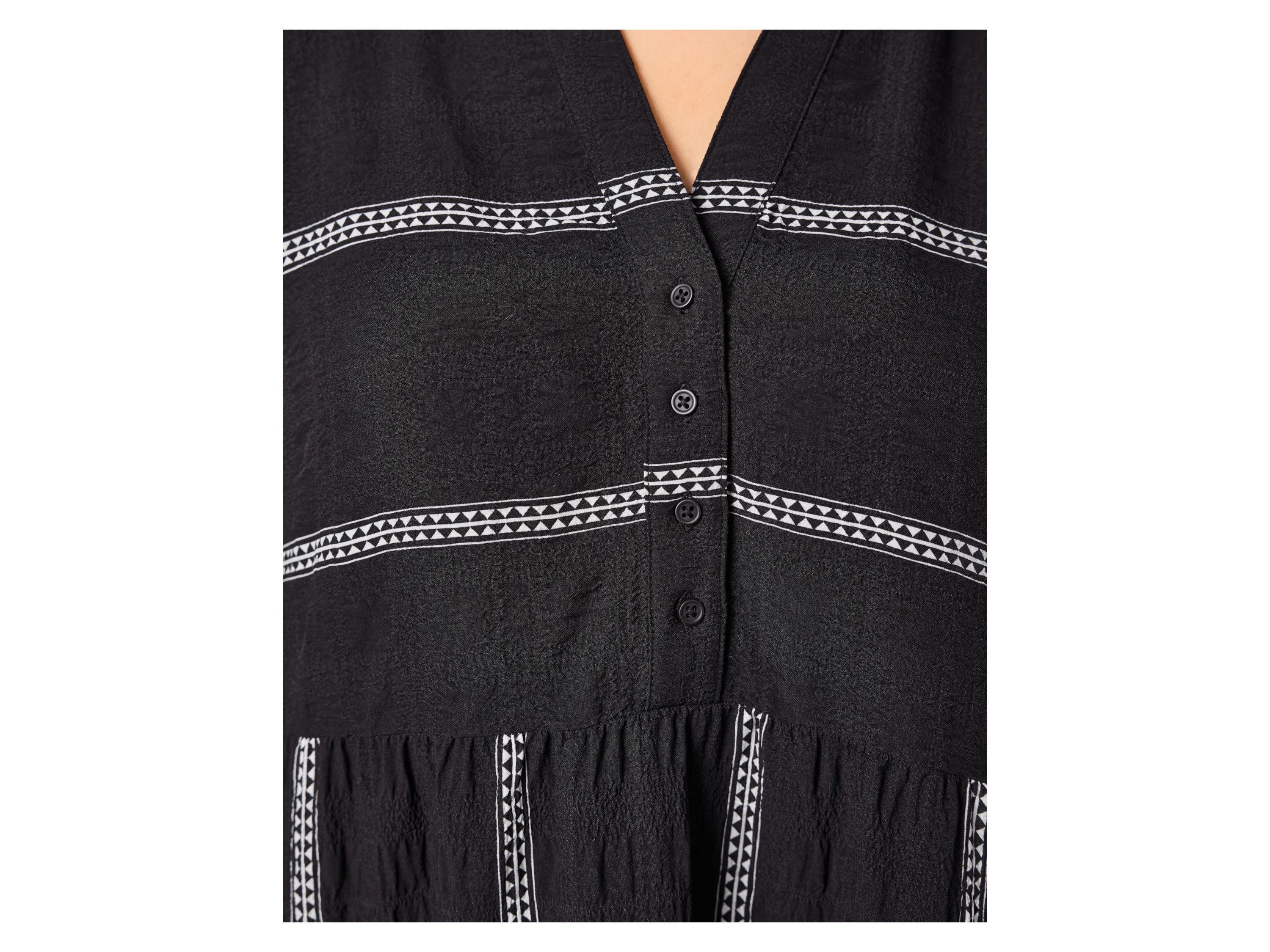 ESMARA® Damen Tunikakleid (Schwarz, XS(32/34)) – Bild 4 von 4