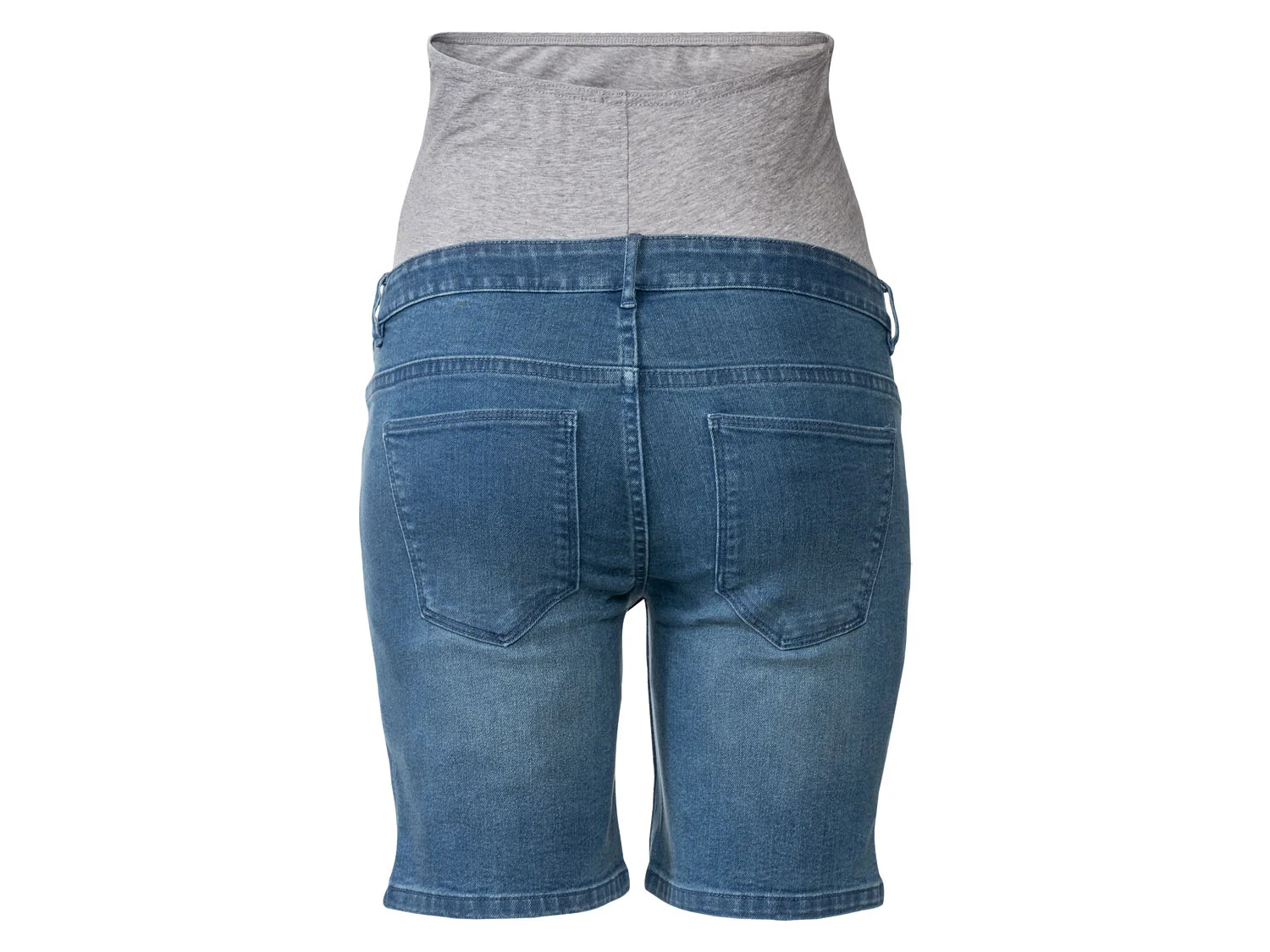 ESMARA® Damen Umstands-Jeansshorts (Hellblau, 34) – Bild 2 von 2