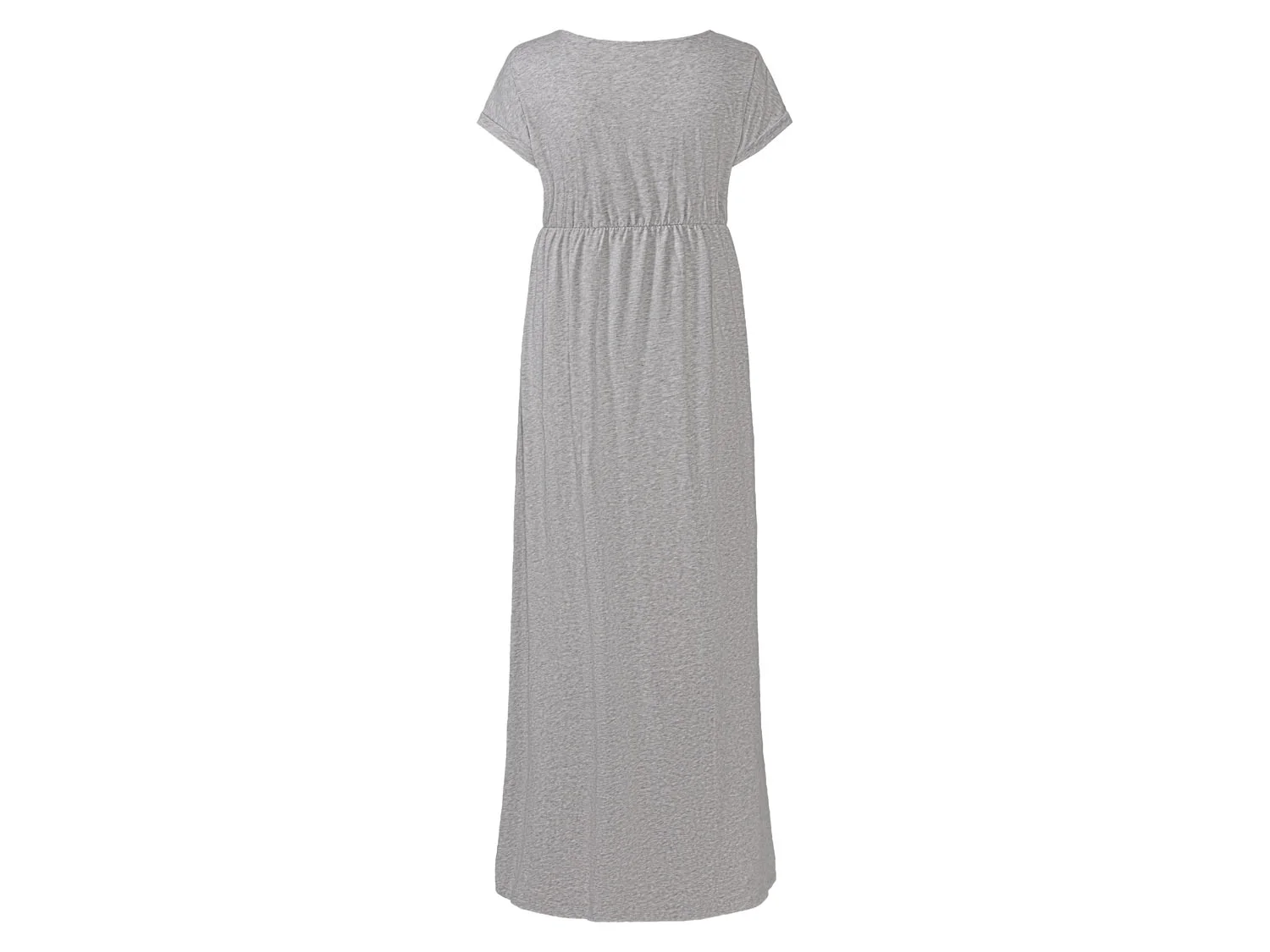 ESMARA® Damen Umstands-Maxikleid (Grau, L(44/46)) – Bild 3 von 3