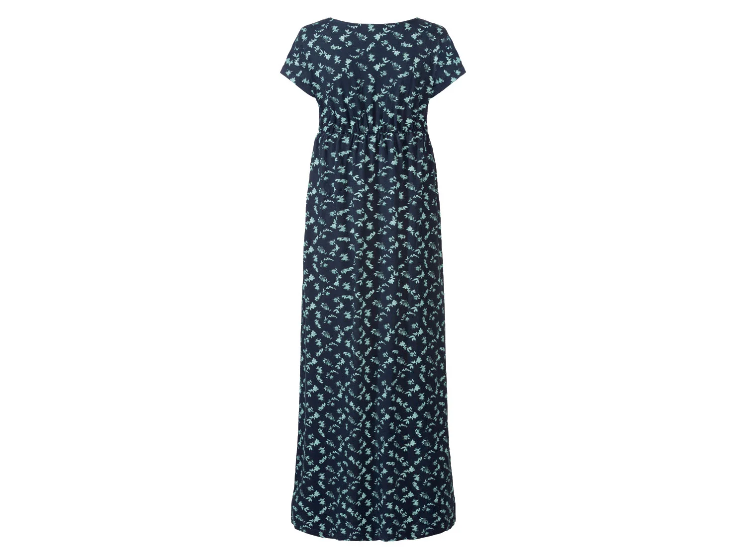 ESMARA® Damen Umstands-Maxikleid (Marine, L(44/46)) – Bild 3 von 3