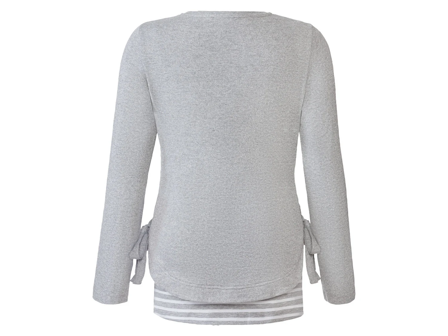 ESMARA® Damen Umstandspullover (Mittelgrau, XS (32/34)) – Bild 2 von 3