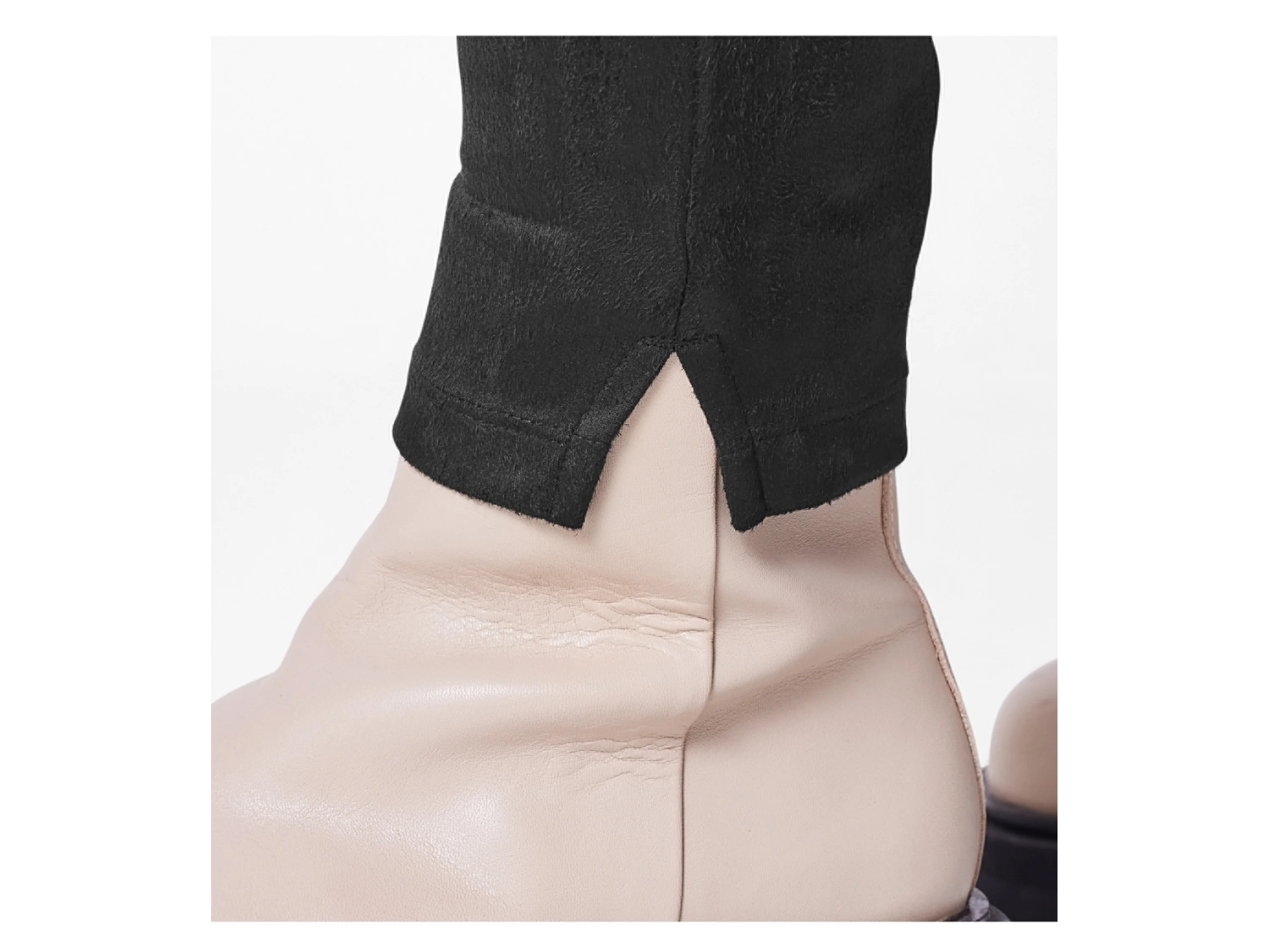 ESMARA® Damen Velours-Jeggings (Schwarz, XS(32/34)) – Bild 4 von 4