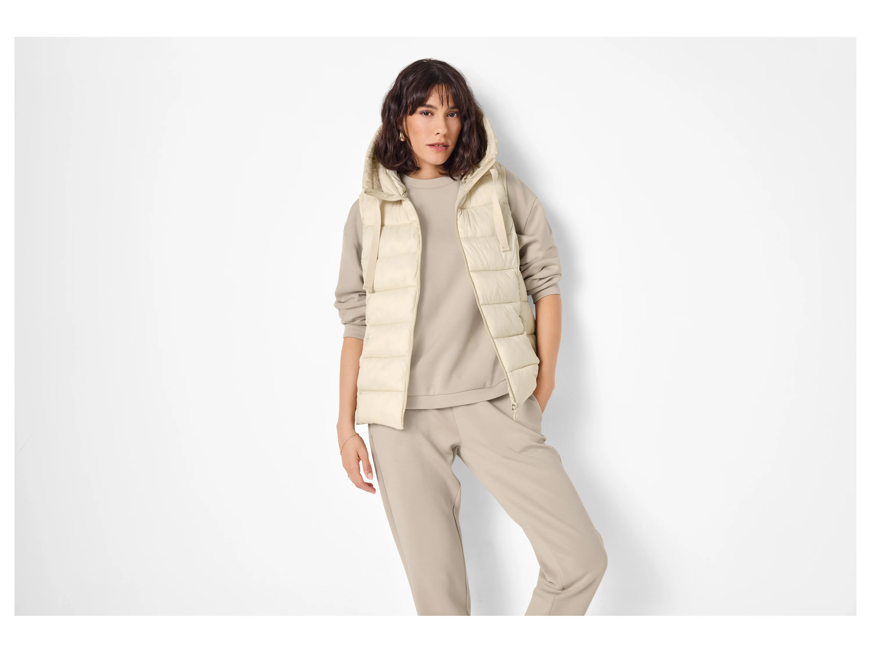 ESMARA® Damen Weste (Beige, XS(32/34)) – Bild 2 von 4