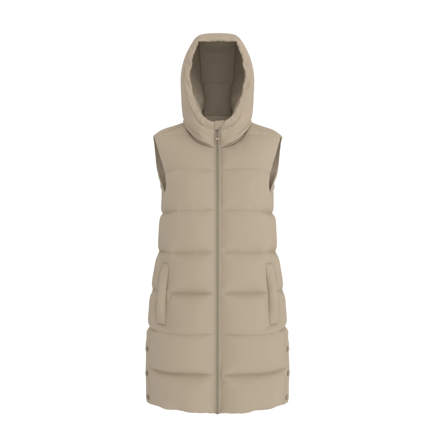 ESMARA® Damen Weste (Beige, XS(32/34)) – Bild 3 von 4