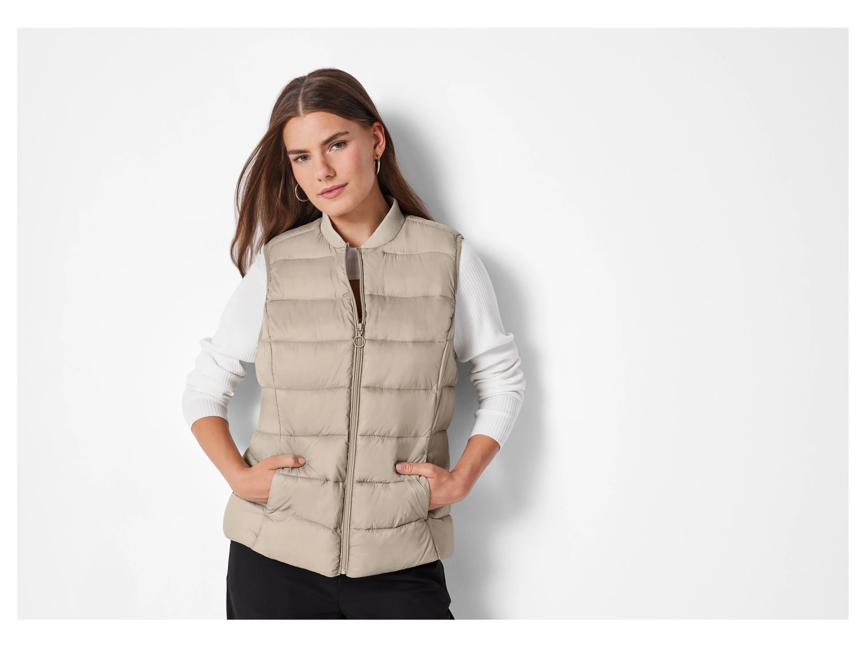 ESMARA® Damen Weste (Creme, L(44/46)) – Bild 2 von 3