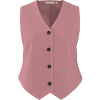 ESMARA® Damen Weste mit Leinen (Rosé, 42)