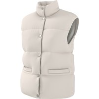 ESMARA® Damen Weste (Weiß, M(40/42))