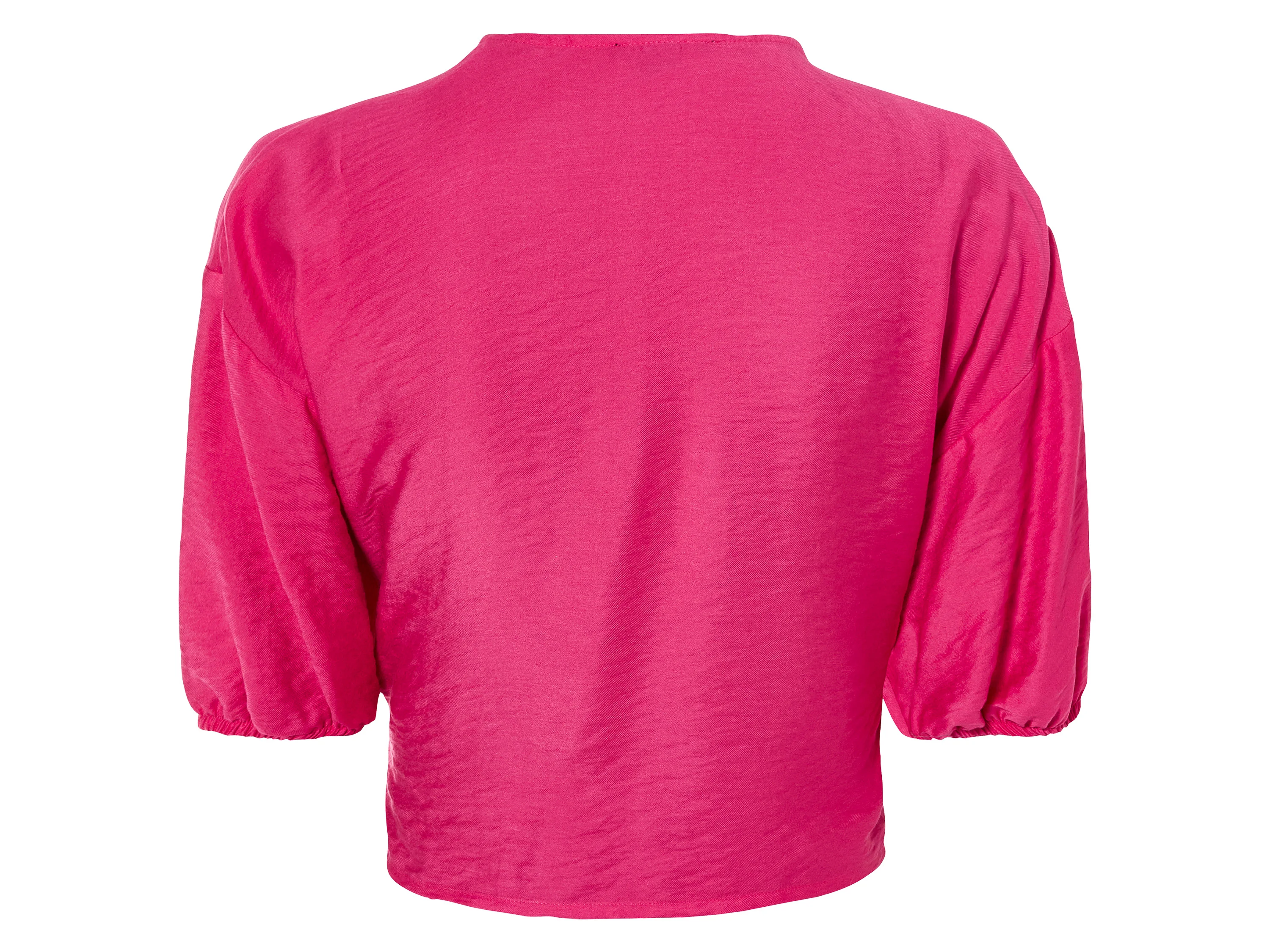 ESMARA® Damen Wickelbluse (Pink, 44) – Bild 3 von 3