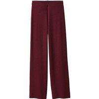 ESMARA® Damen Wide-Leg-Hose (Burgunder, S(36/38))