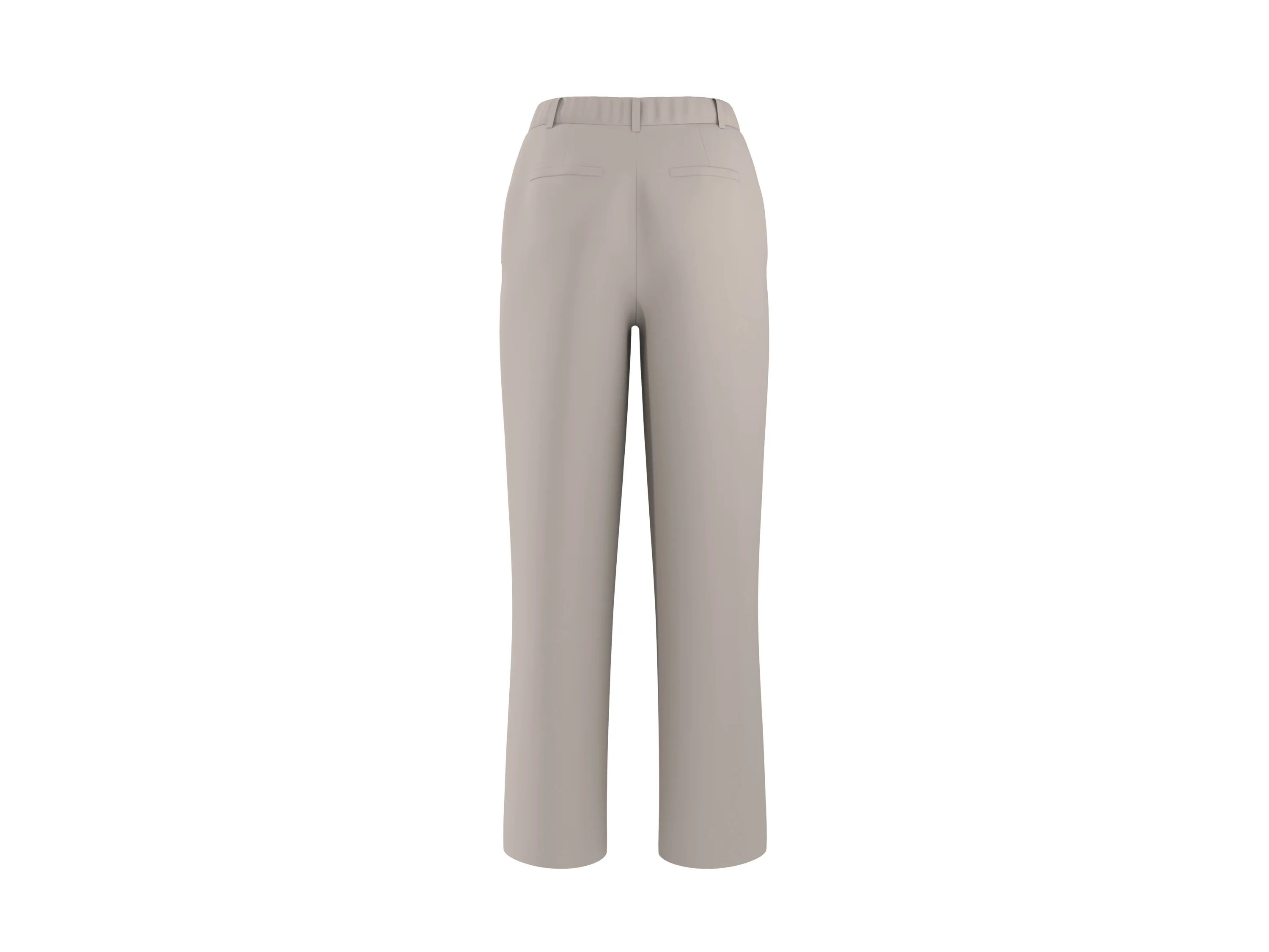 ESMARA® Damen Wide-Leg-Hose (Grau, XS) – Bild 4 von 4