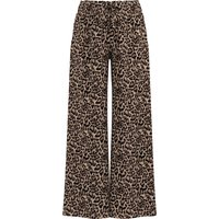 ESMARA® Damen Wide-Leg-Hose (Leo, XS(32/34))