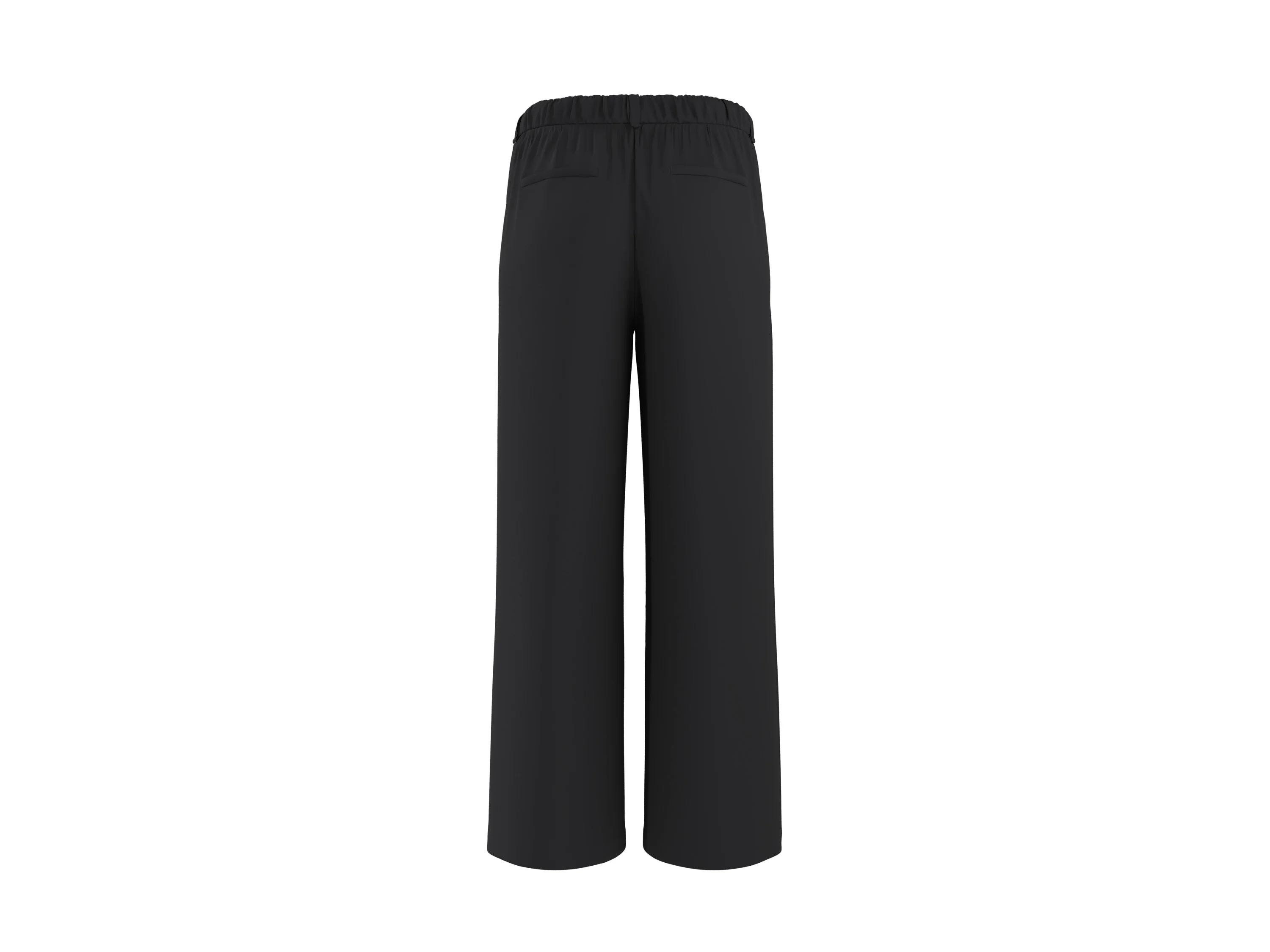 ESMARA® Damen Wide-Leg-Hose (Schwarz, M(40/42)) – Bild 2 von 2