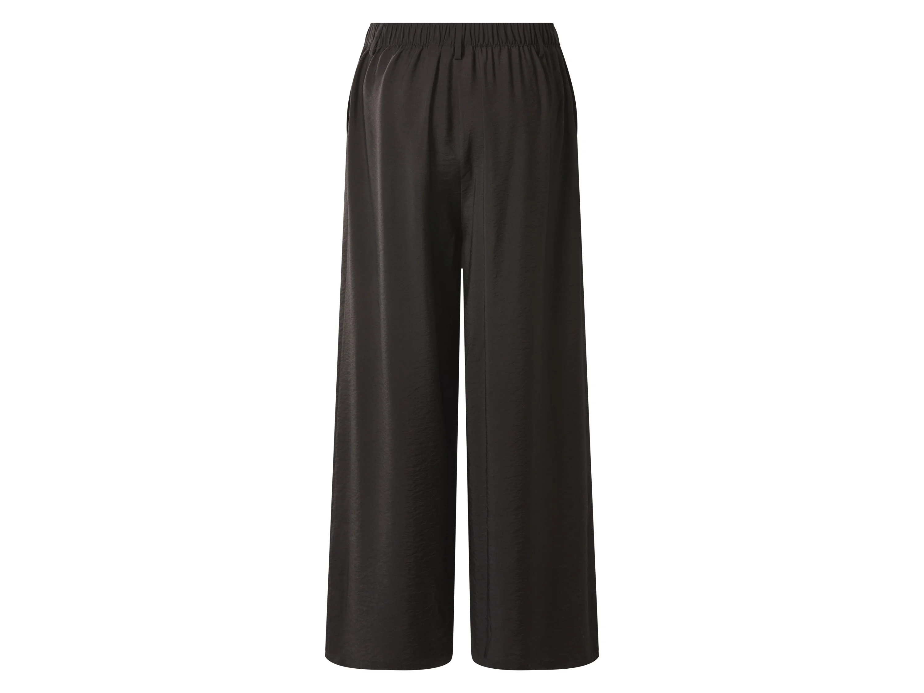 ESMARA® Damen Wide-Leg-Hose (Schwarz, L (44/46)) – Bild 2 von 2