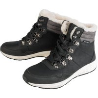 ESMARA® Damen Winterstiefel mit Warmfutter (Schwarz, 36)