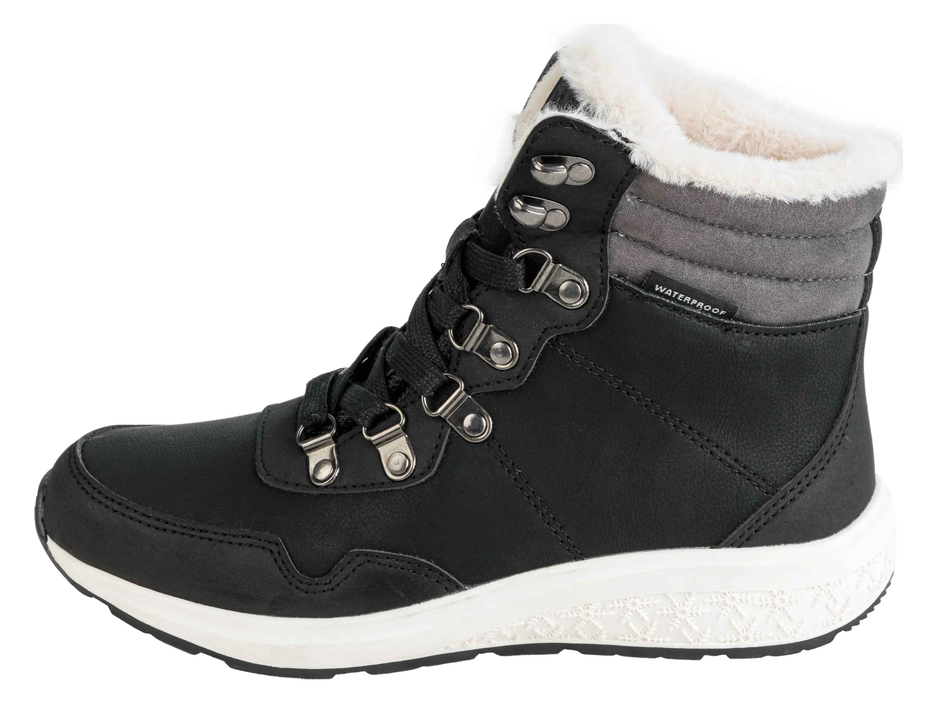 ESMARA® Damen Winterstiefel mit Warmfutter (Schwarz, 36) – Bild 3 von 4