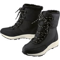 ESMARA® Damen Winterstiefel (Schwarz, 36)