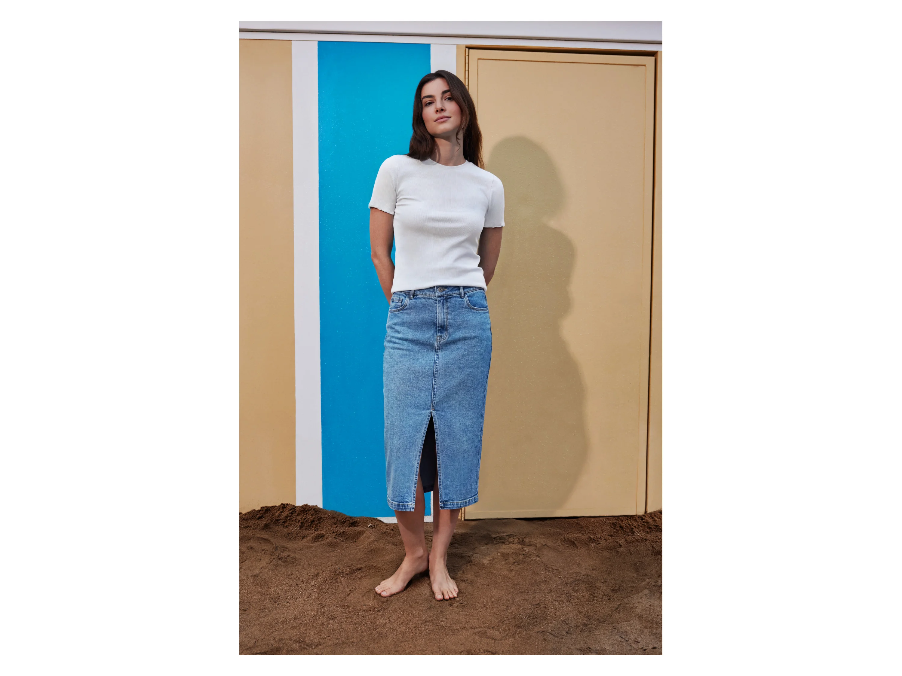 ESMARA® Jeansrock (Blau, 40) – Bild 2 von 3