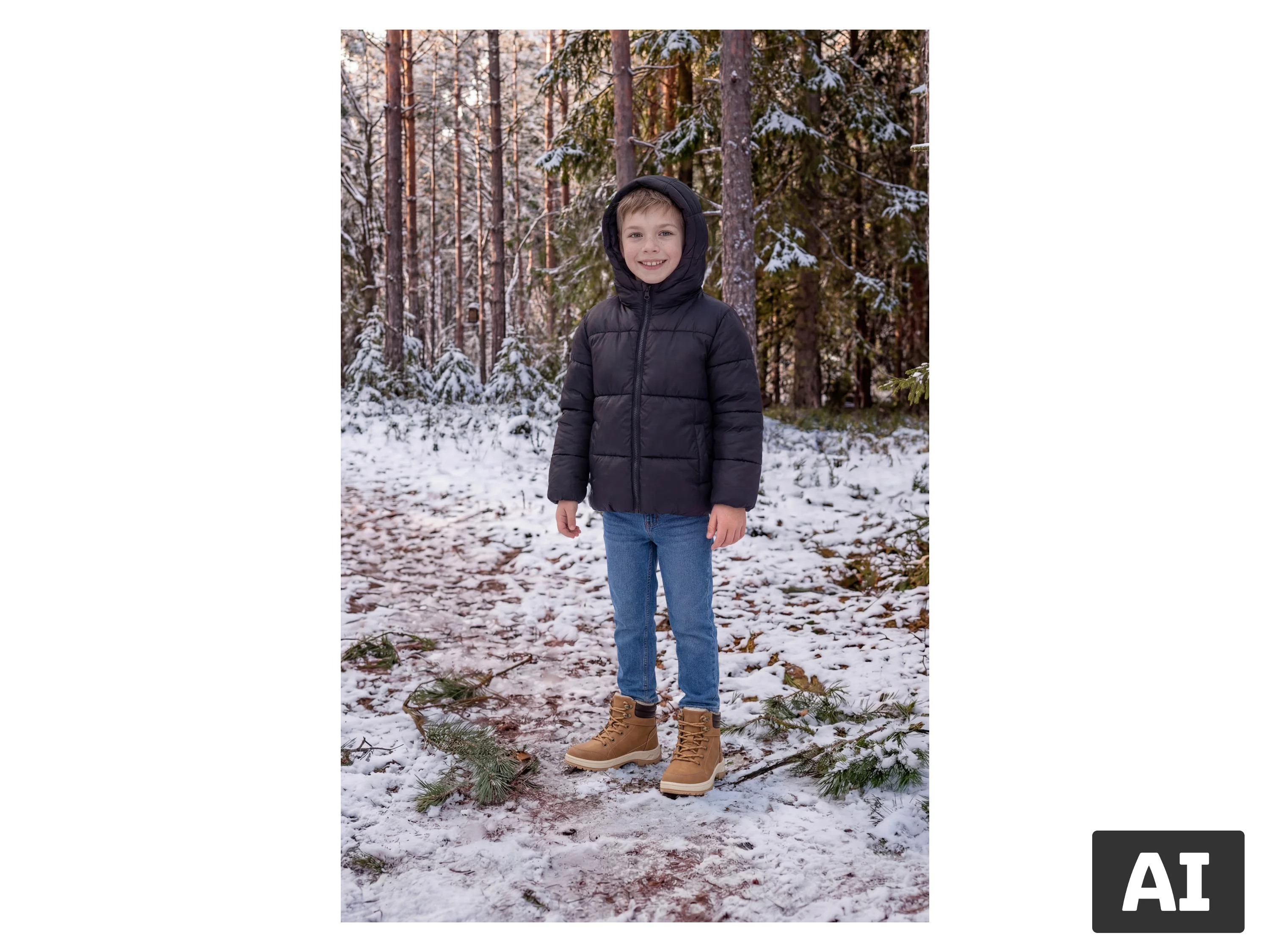 ESMARA KIDS Kinder Boots (Braun, 31) – Bild 4 von 4