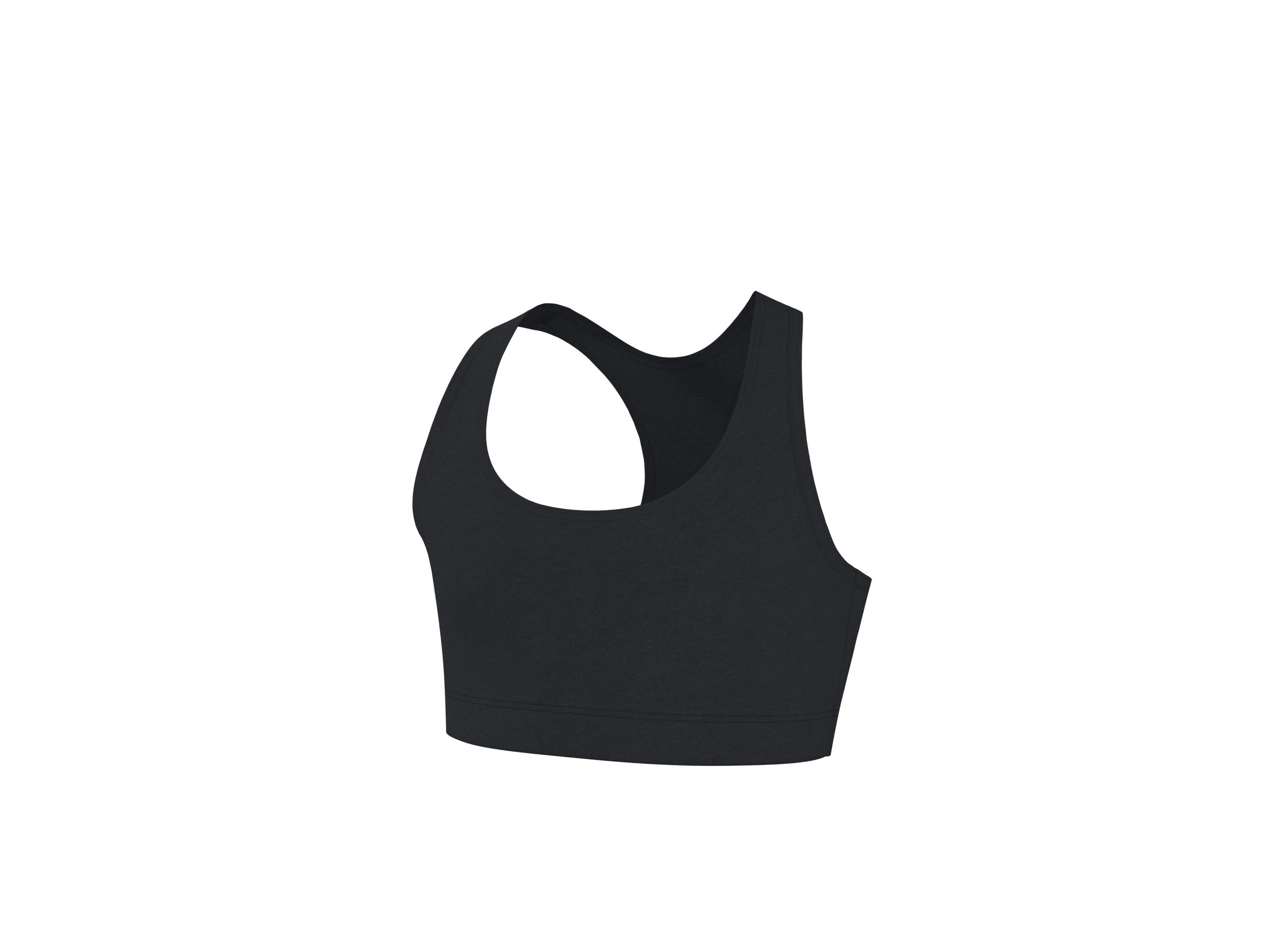 ESMARA KIDS Kinder Bustiers, 2 Stück (Schwarz/weiß, 146/152) – Bild 4 von 4