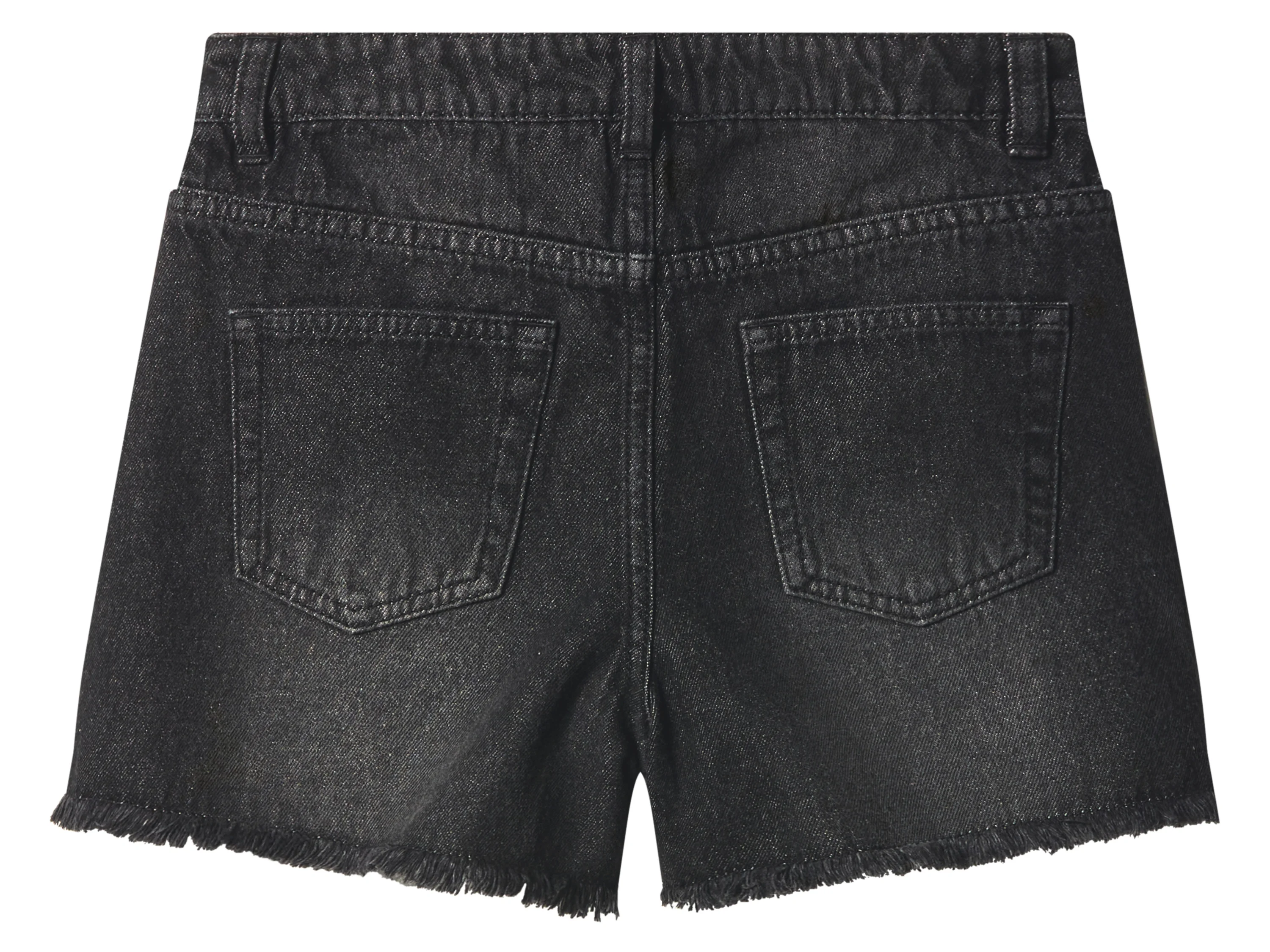 ESMARA KIDS Kinder Jeansshorts (Schwarz, 146/152) – Bild 2 von 2