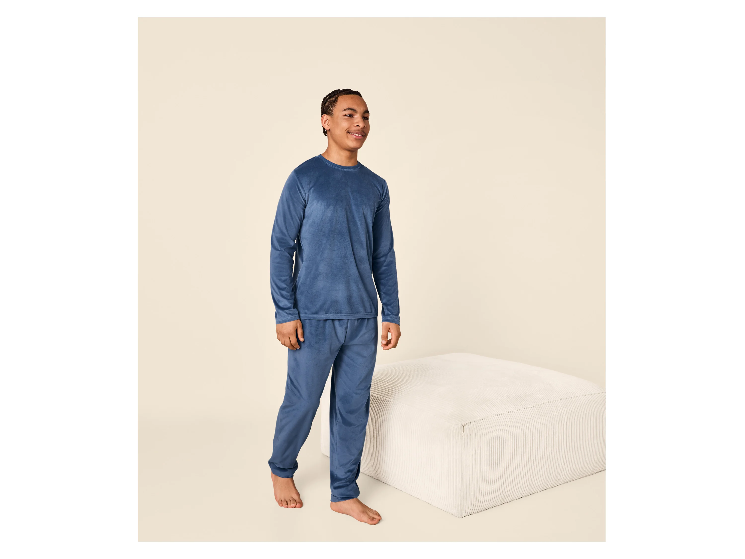 ESMARA KIDS Kinder Pyjama (Blau, 158/164) – Bild 2 von 4