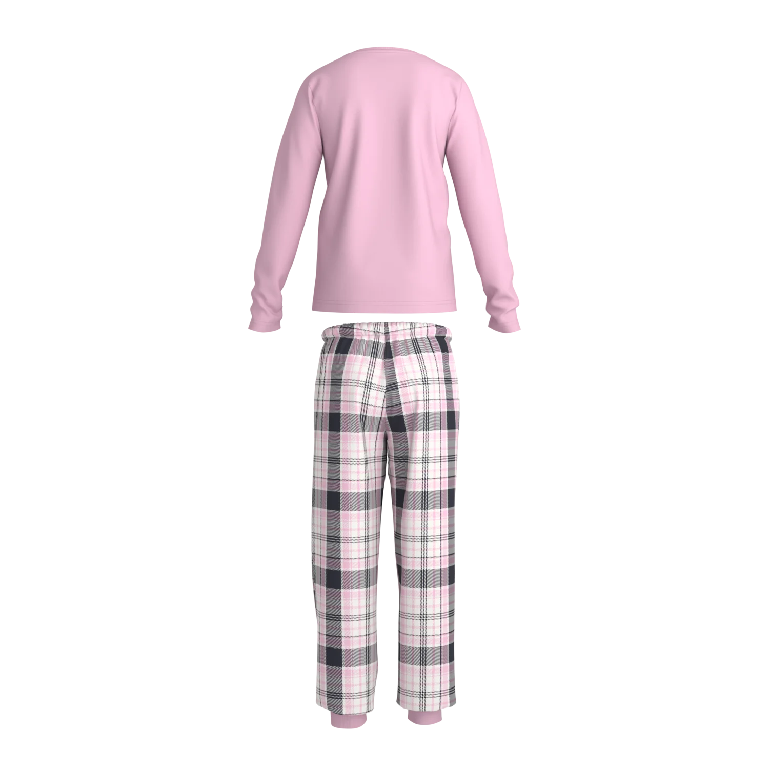 ESMARA KIDS Kinder Pyjama (Rosa, 146/152) – Bild 3 von 4
