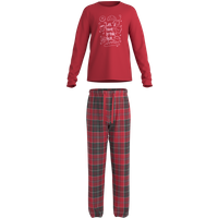 ESMARA KIDS Kinder Pyjama (Rot, 146/152)