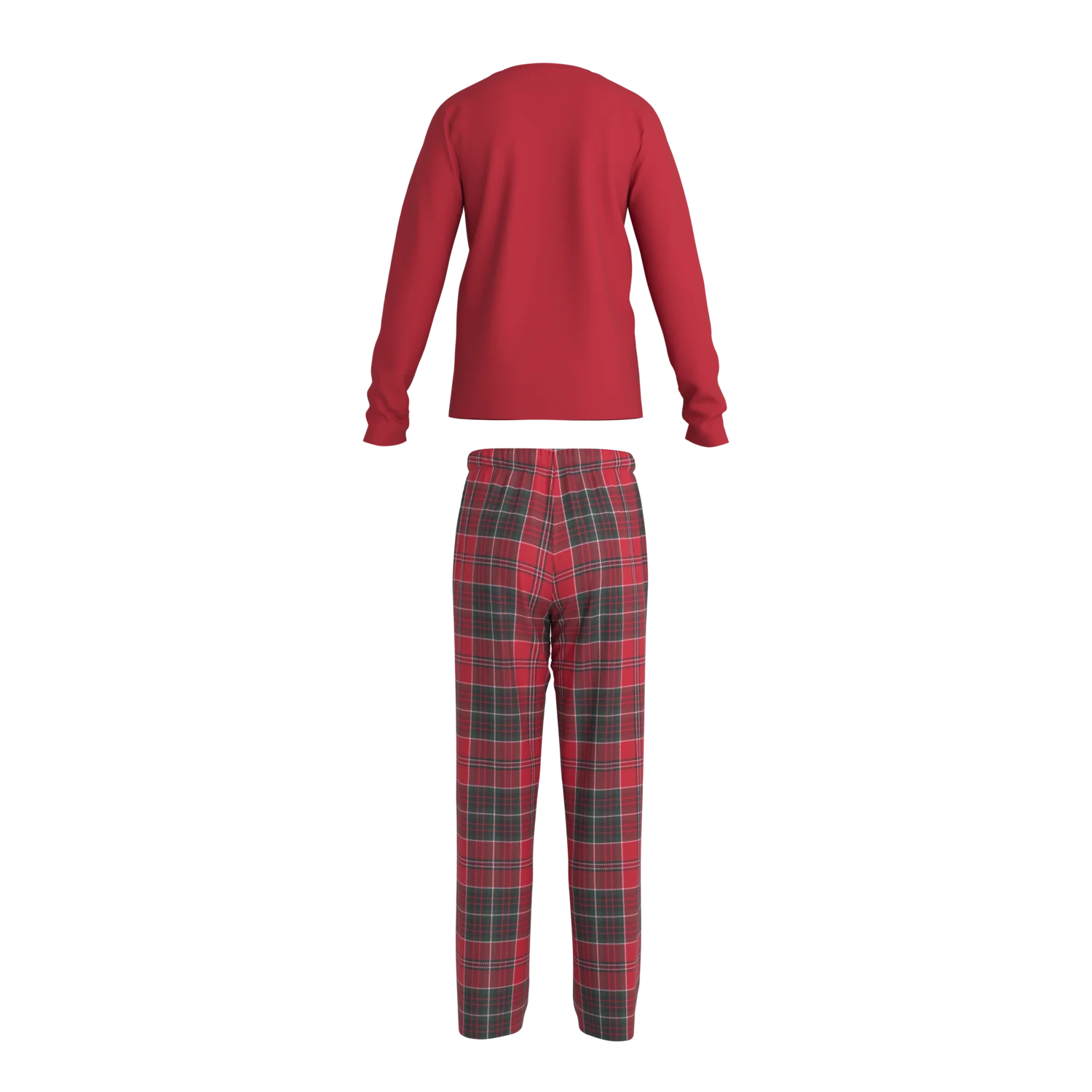 ESMARA KIDS Kinder Pyjama (Rot, 158/164) – Bild 3 von 4