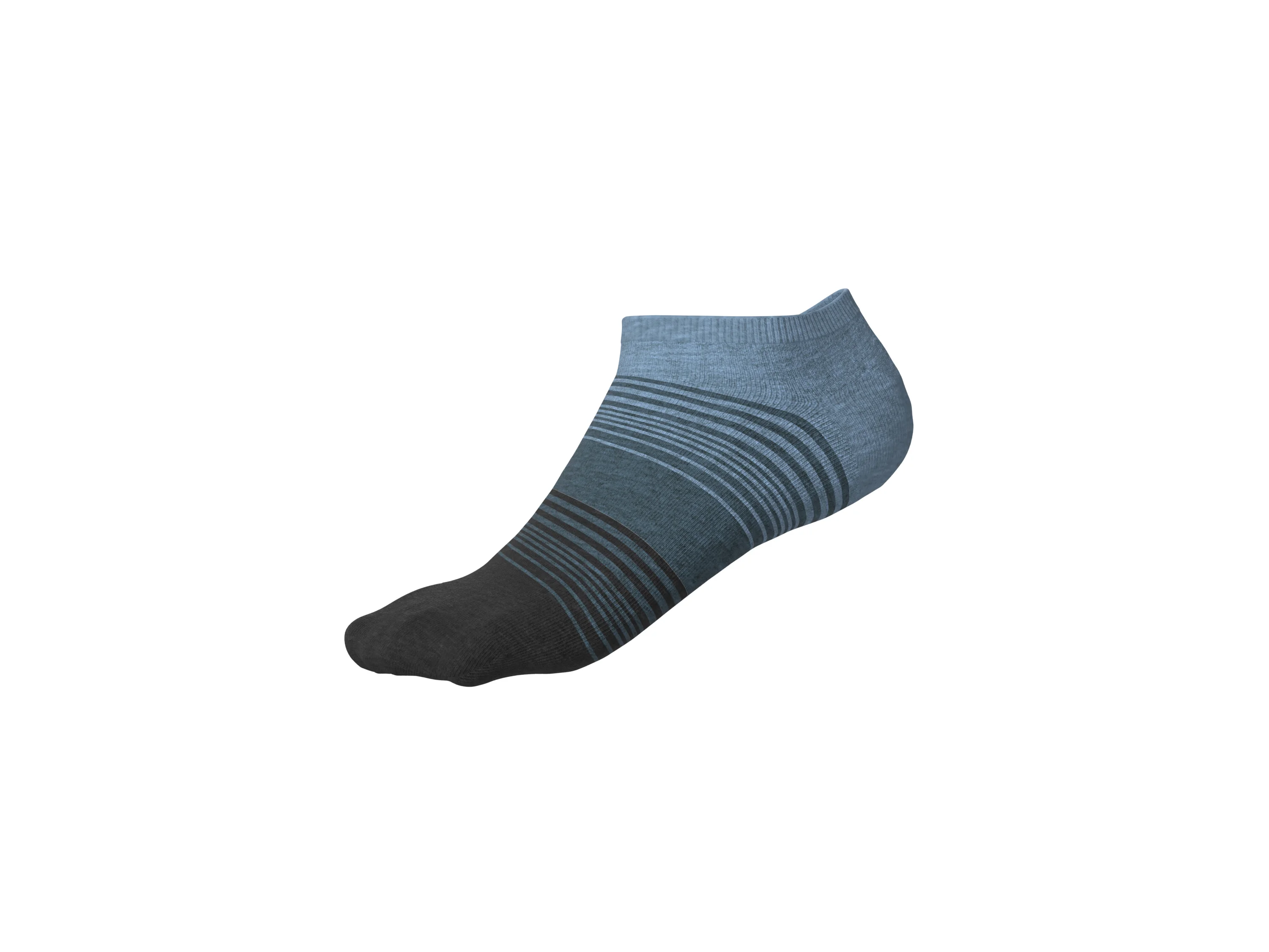 ESMARA KIDS Kinder Sneakersocken, 10 Stück (blau/anthrazit/grau/schwarz, 39/42) – Bild 3 von 4