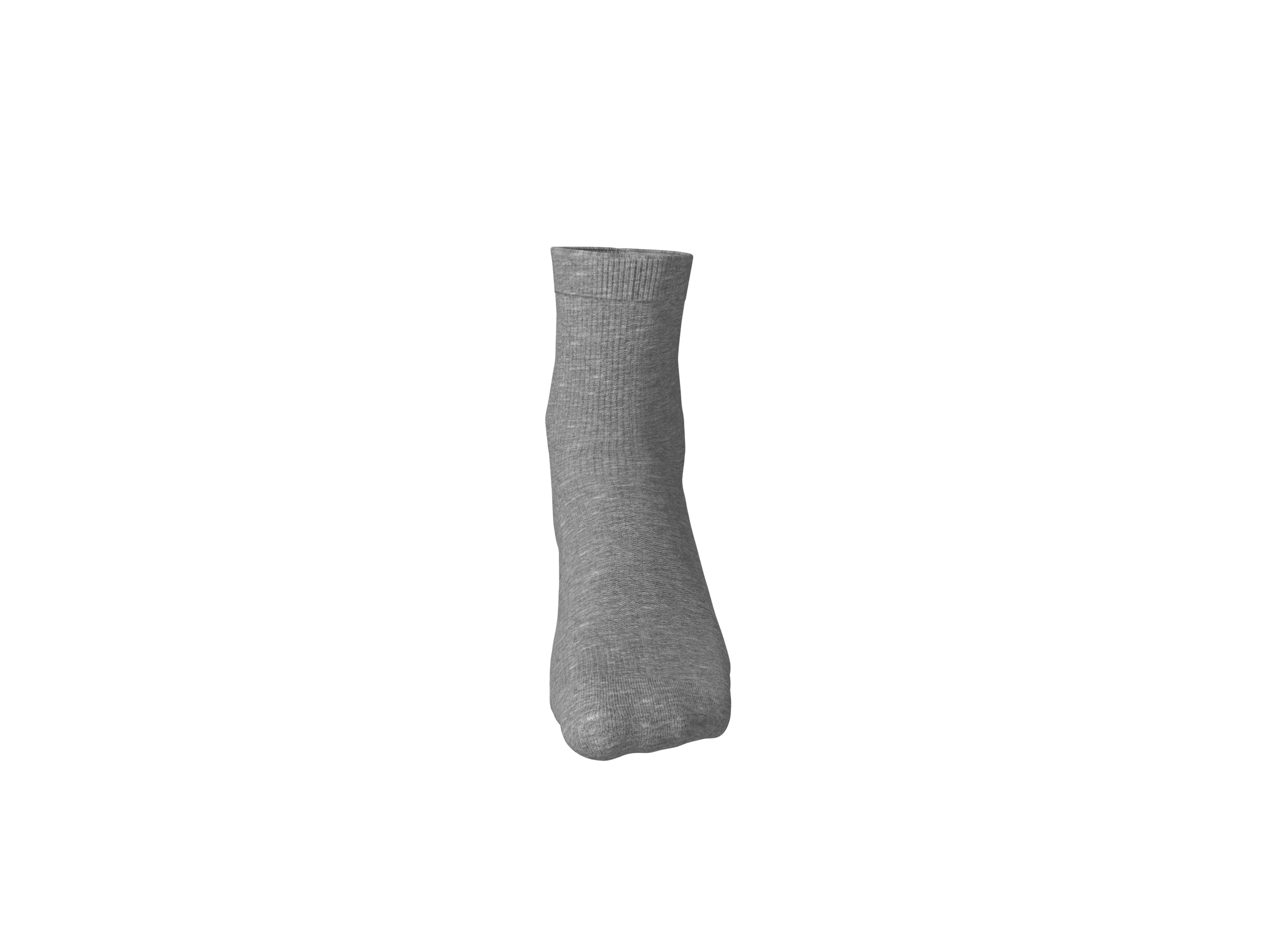 ESMARA KIDS Kinder Socken, 7 Stück (gemustert/weiß/grau/braun, 39-42) – Bild 3 von 4