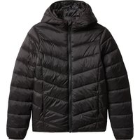 ESMARA® Kinder Lightweight-Jacke, mit reflektierendem Deko-Element (Schwarz, 134/140)