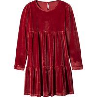 ESMARA® Kinder Velourskleid (Rot, 146/152)