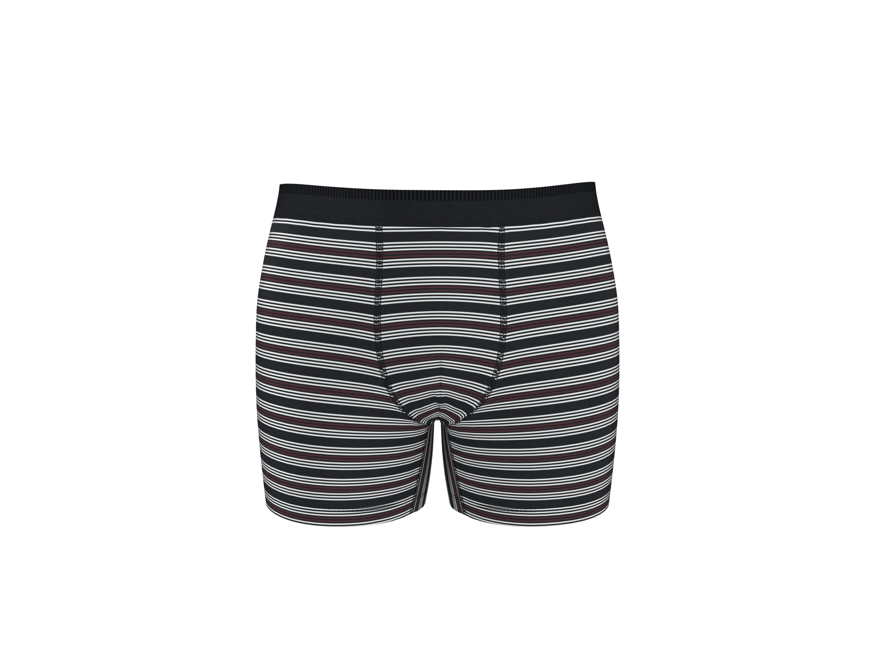 ESMARA MEN Boxer, 3 Stück (Streifen/schwarz/rot, 6/L) – Bild 3 von 4