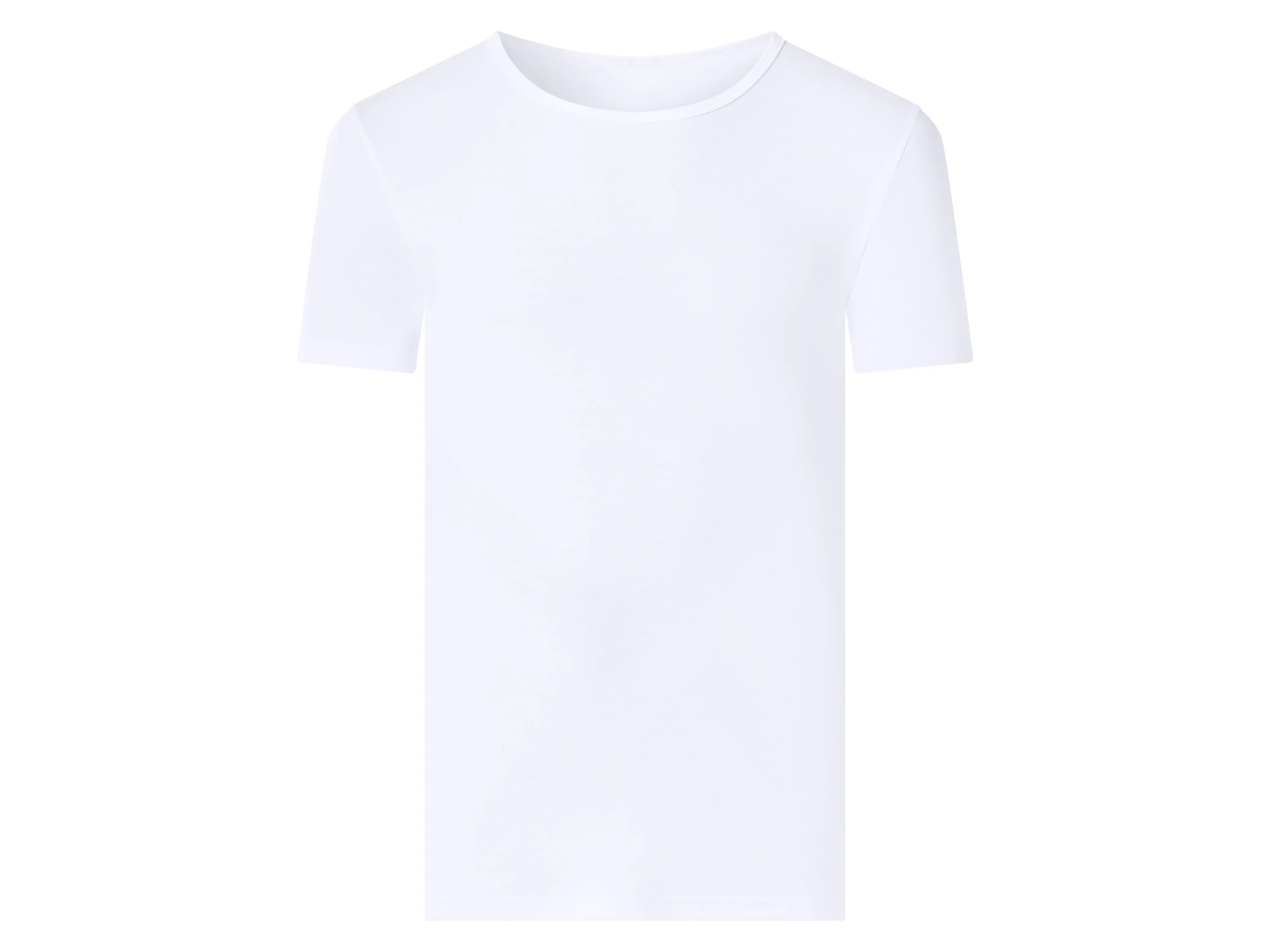 ESMARA MEN Feinripp-Unterziehshirts, 3 Stück (Rundhals, Weiß, 4/S) – Bild 3 von 4