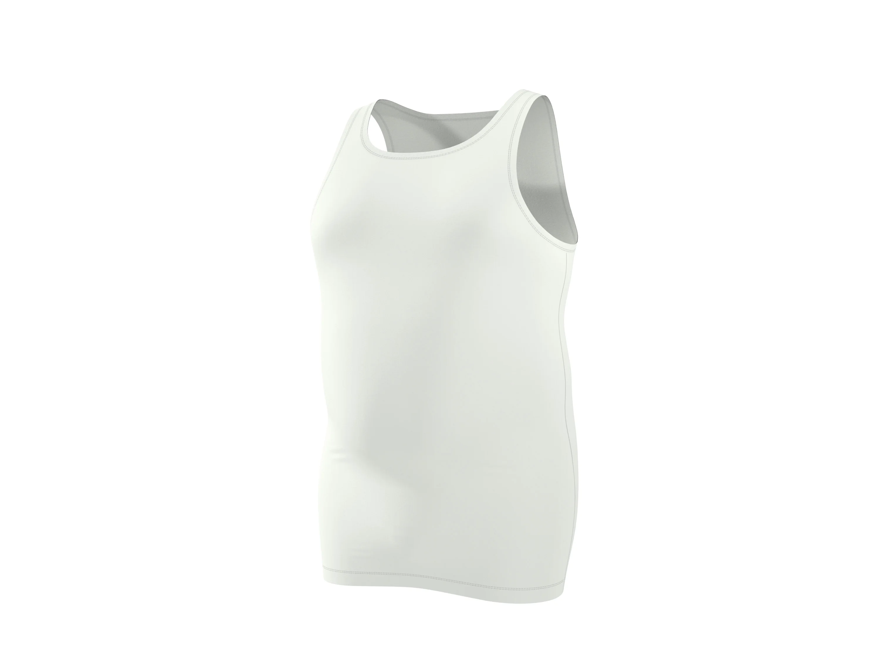 ESMARA MEN Herren Achselhemd Feinripp, 3 Stück (Weiß, 8/XXL) – Bild 4 von 4